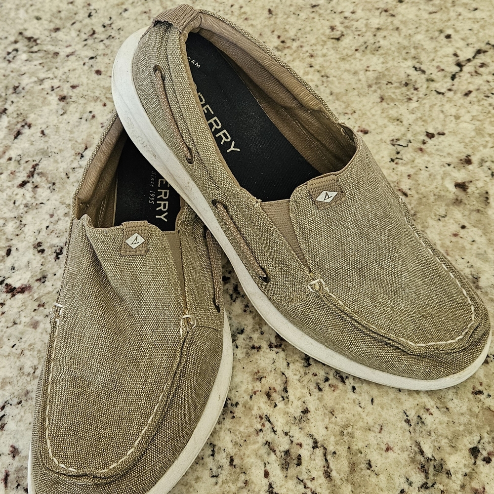Sperry Men's Tan Slip-On Shoes